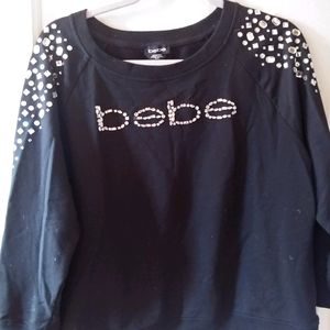 Bebe crystals sweater
